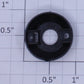 Lionel 2029-16 Black Plastic Smoke Unit Cover