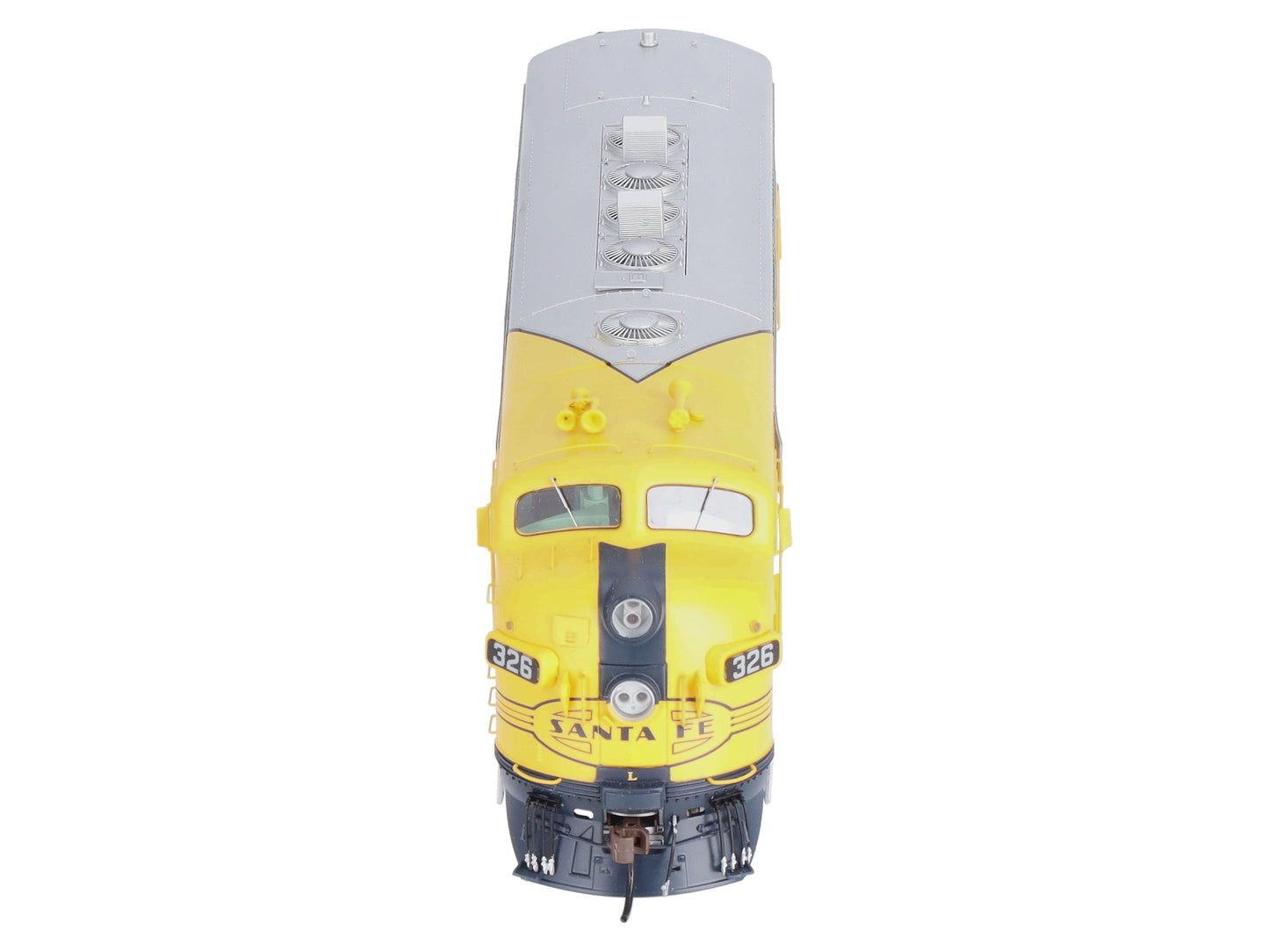 Athearn G19546 HO Scale Santa Fe/Dual Service F7A Diesel Locomotive w/DCC #326L