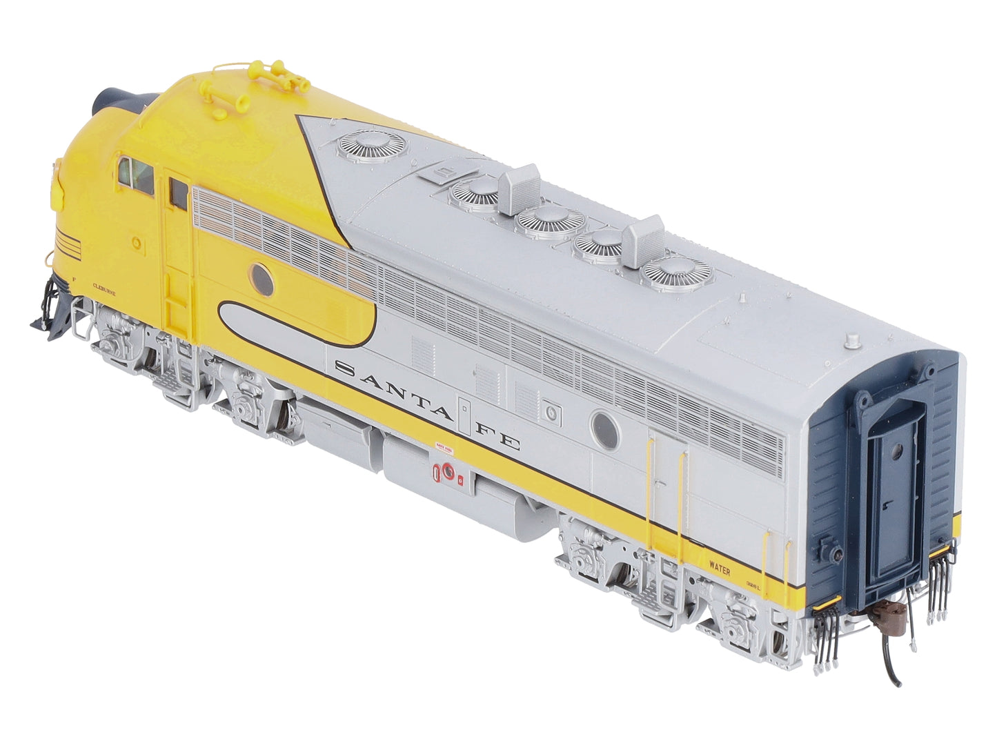 Athearn G19546 HO Scale Santa Fe/Dual Service F7A Diesel Locomotive w/DCC #326L