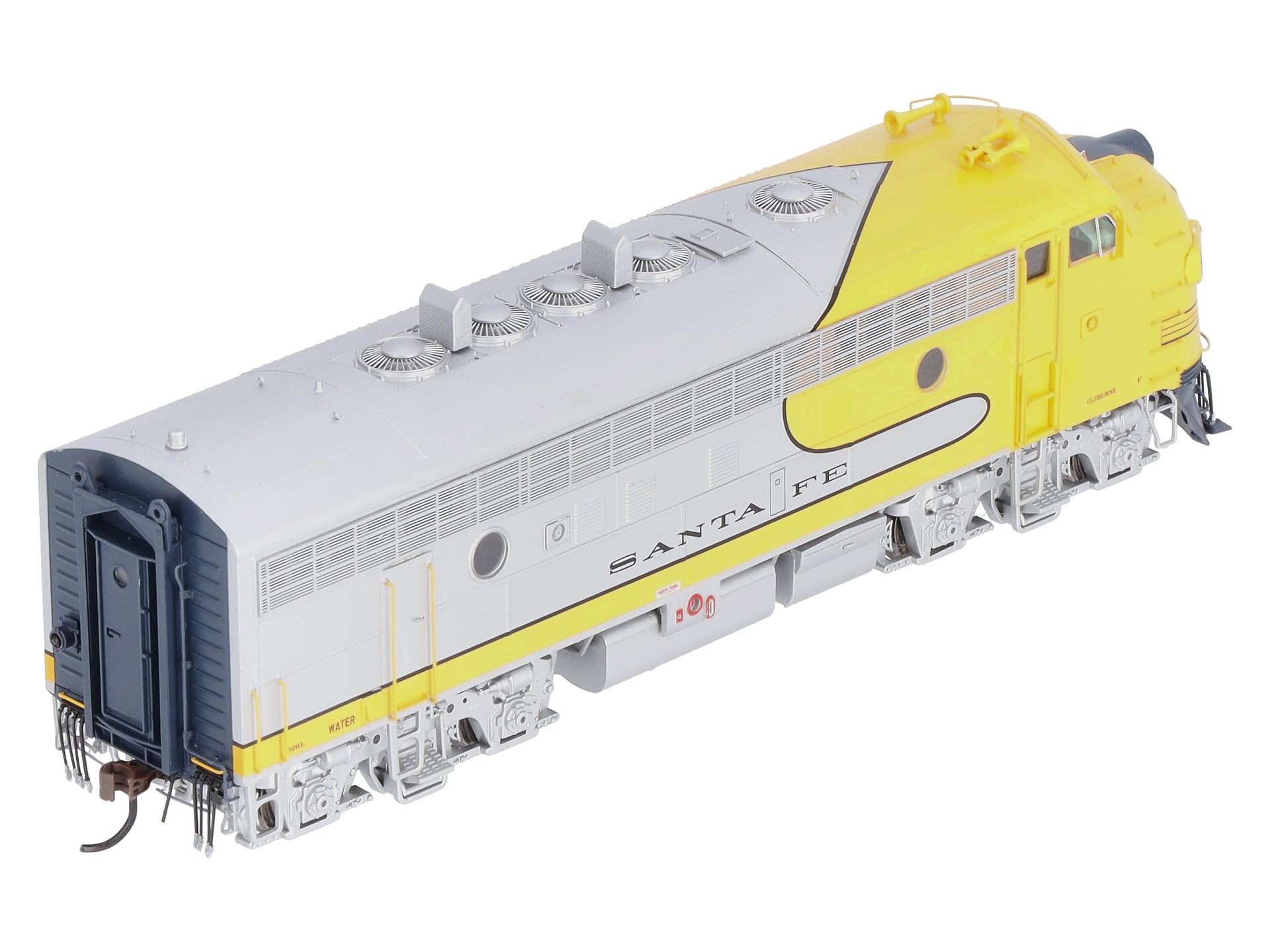 Athearn G19546 HO Scale Santa Fe/Dual Service F7A Diesel Locomotive w/DCC #326L