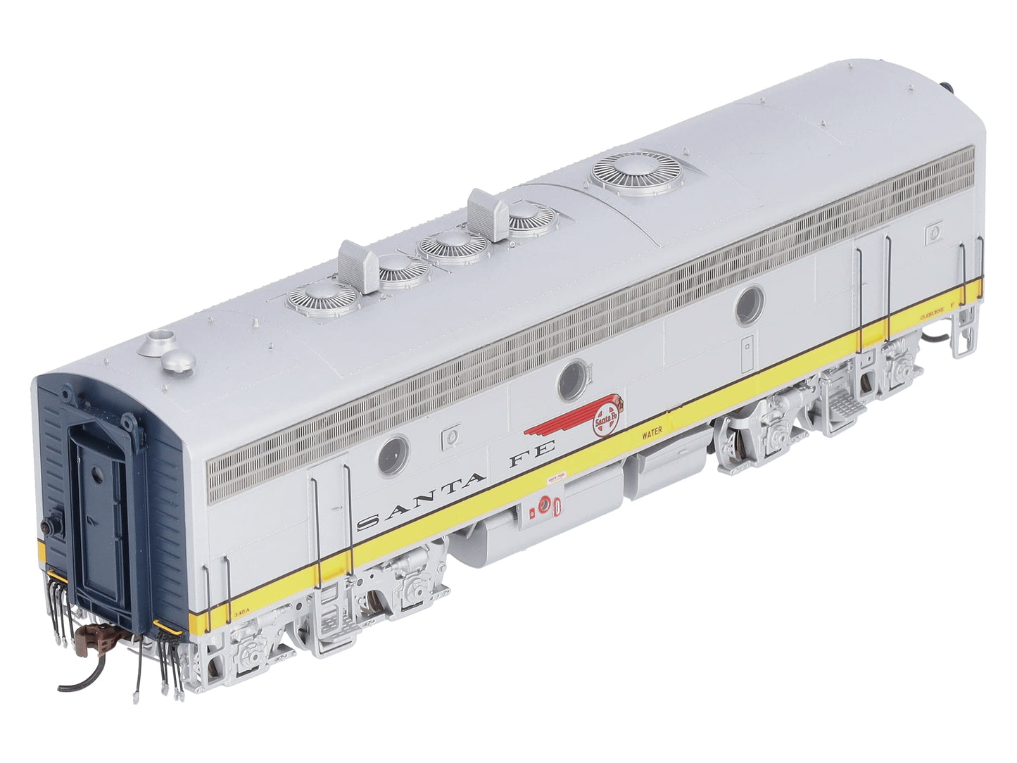 Athearn G19547 HO Scale Santa Fe/Dual Service F7B Diesel Locomotive w/DCC #345A