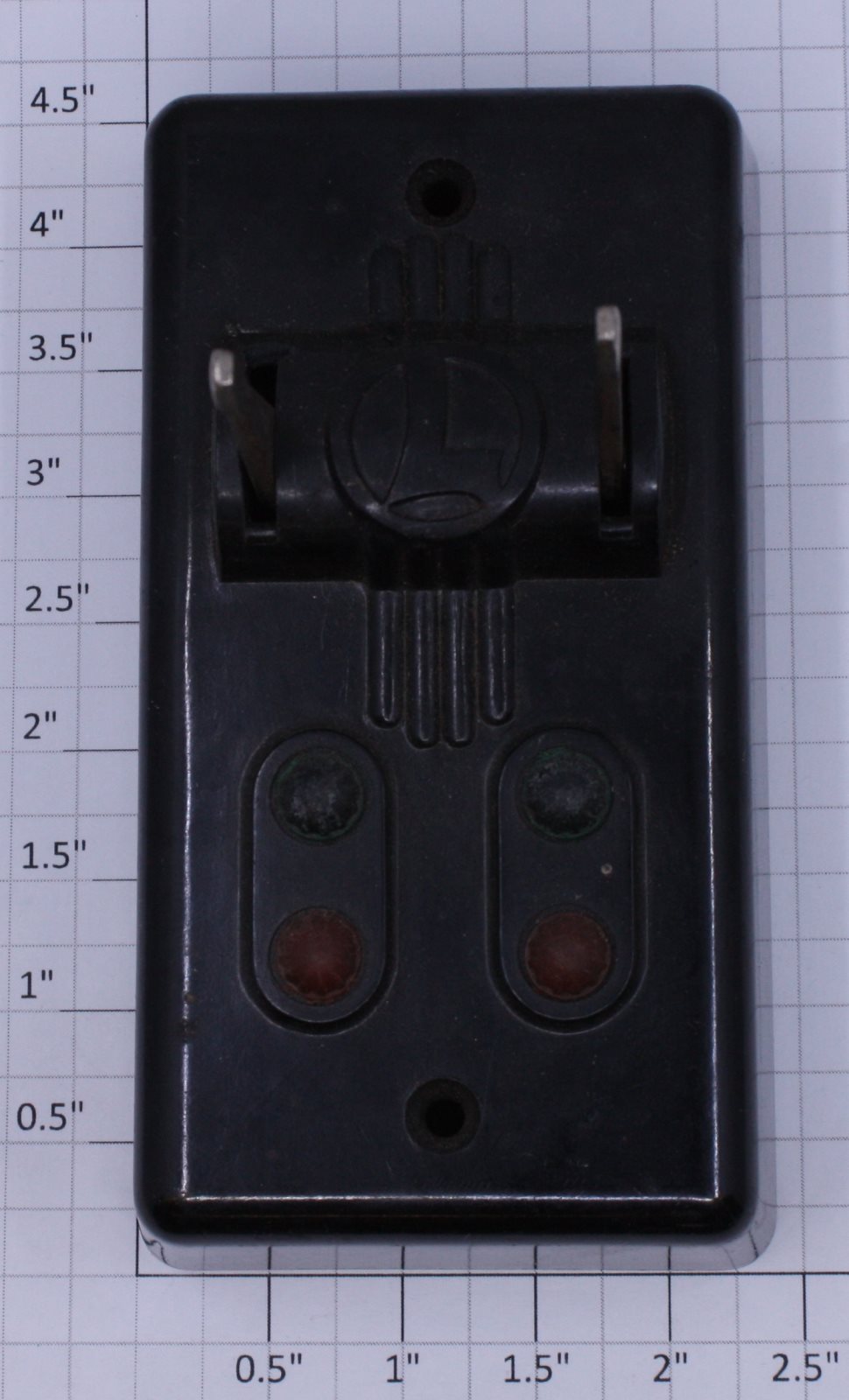 Lionel 1122-100 O27 Gauge Dual Rubber Lens Switch Controller without Wiring
