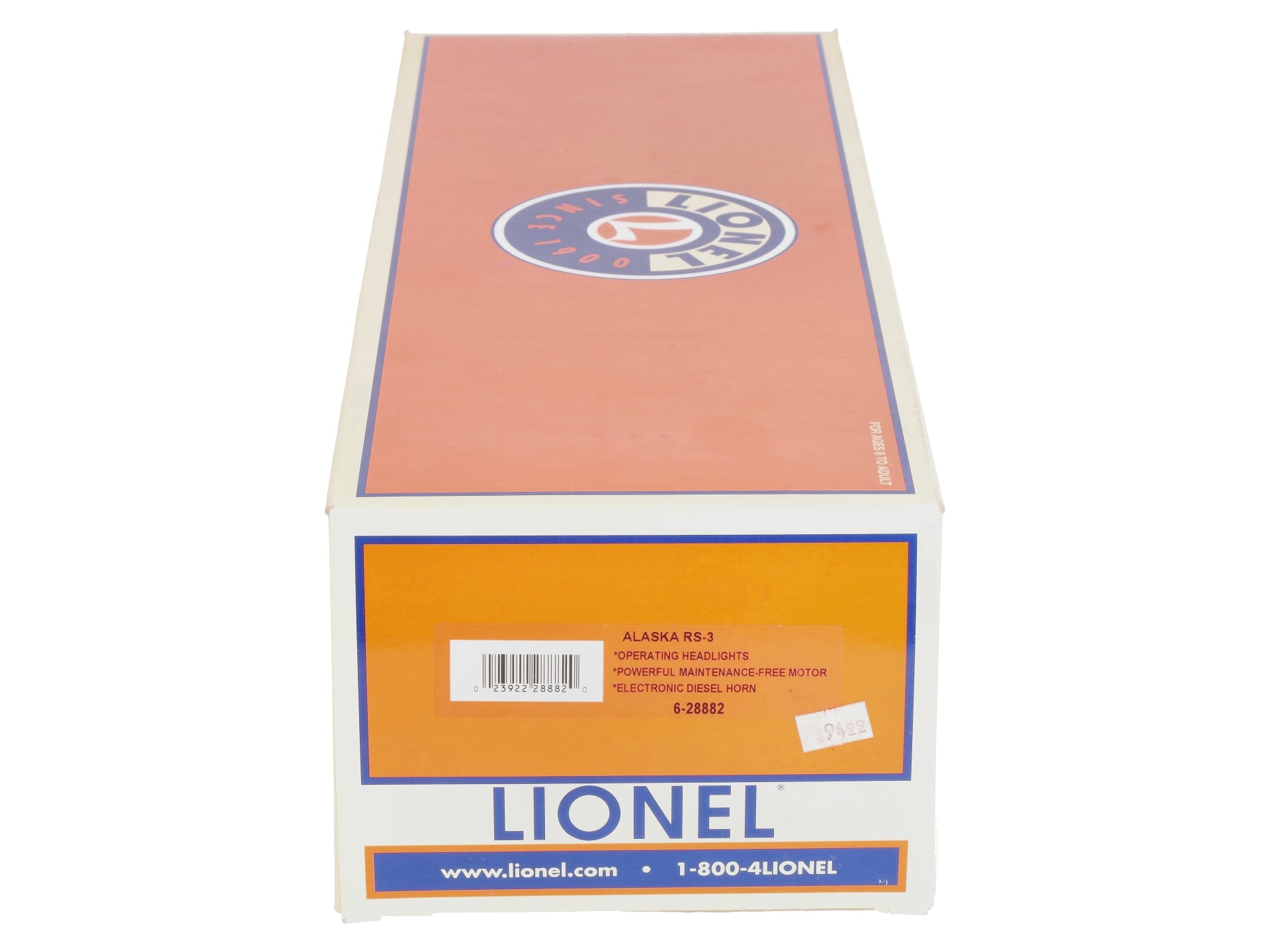 Lionel 6-28882 O Gauge Alaska RS-3 Diesel Locomotive #1079 LN/Box