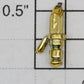 Lionel 8240-10 Plastic Gold Ornamental Whistle