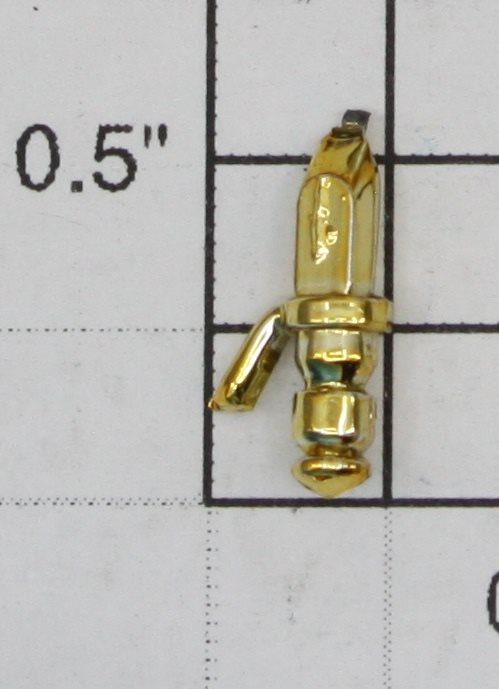 Lionel 8240-10 Plastic Gold Ornamental Whistle