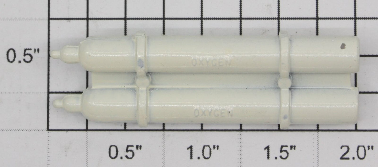 Lionel 6814-35 Die-Cast Repainted White Oxygen Tank