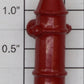 Lionel 128-46 Die-Cast Repainted Red Fire Hydrant