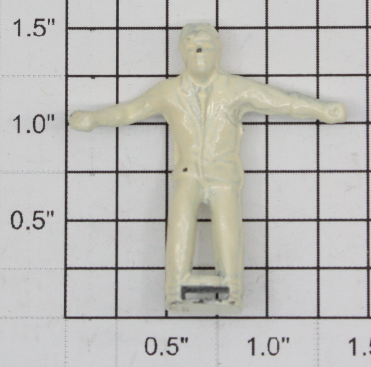 Lionel 3424-33 Die-Cast Repainted White Painted Brakeman Figure