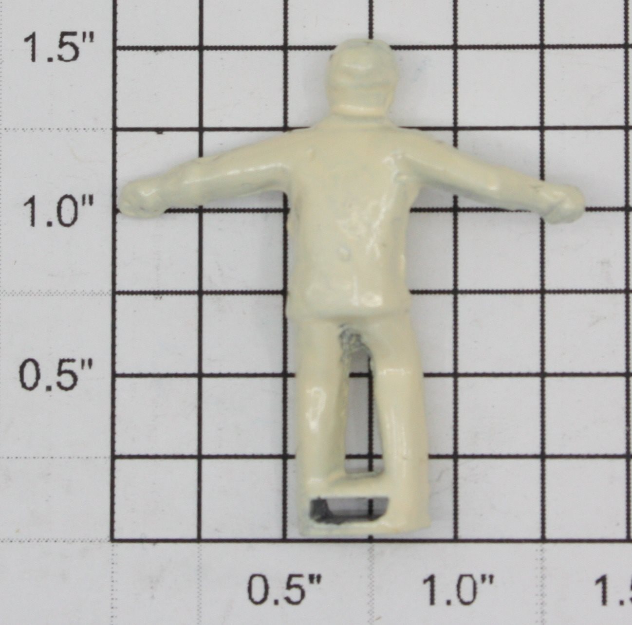 Lionel 3424-33 Die-Cast Repainted White Painted Brakeman Figure