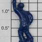 Lionel 3444-32 Die-Cast Painted O Gauge Blue Metal Police Figure