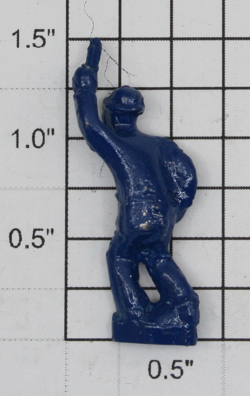 Lionel 3444-32 Die-Cast Painted O Gauge Blue Metal Police Figure