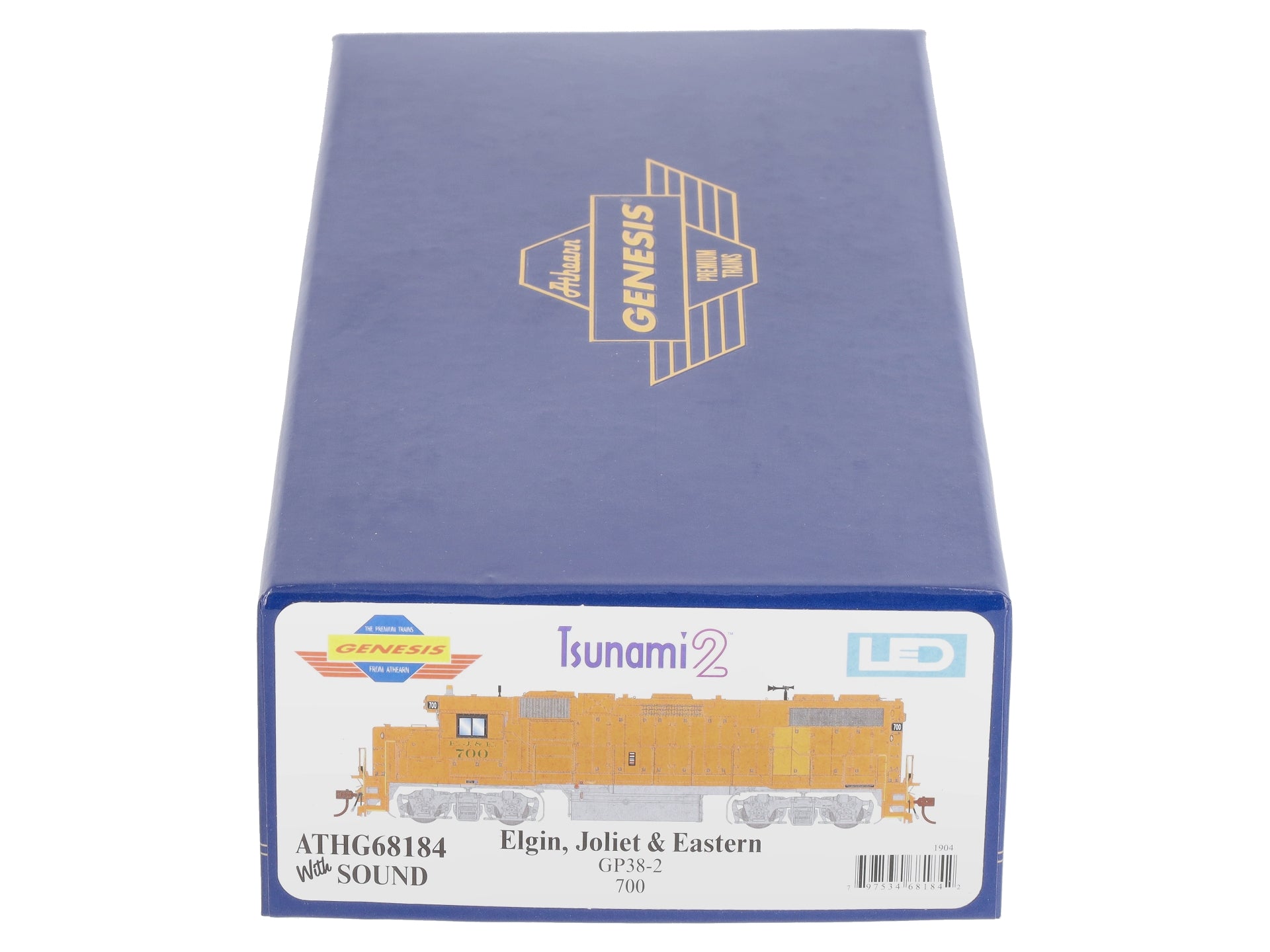 Athearn G68184 HO EJ&E GP38-2 Diesel Locomotive w/DCC & Sound #700