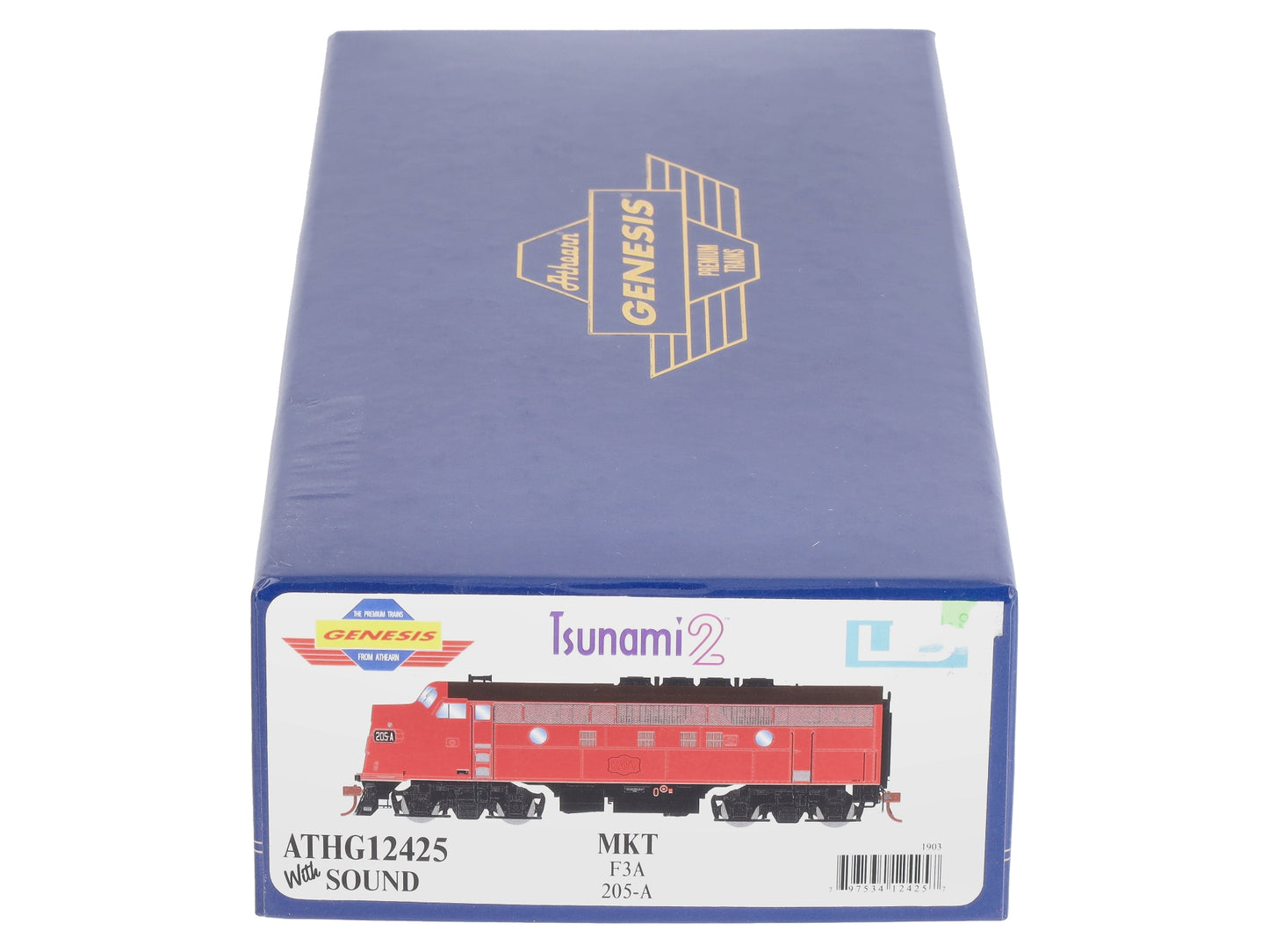 Athearn G12425 HO MKT F3A Phase II Diesel Locomotive w/DCC & Sound #205A