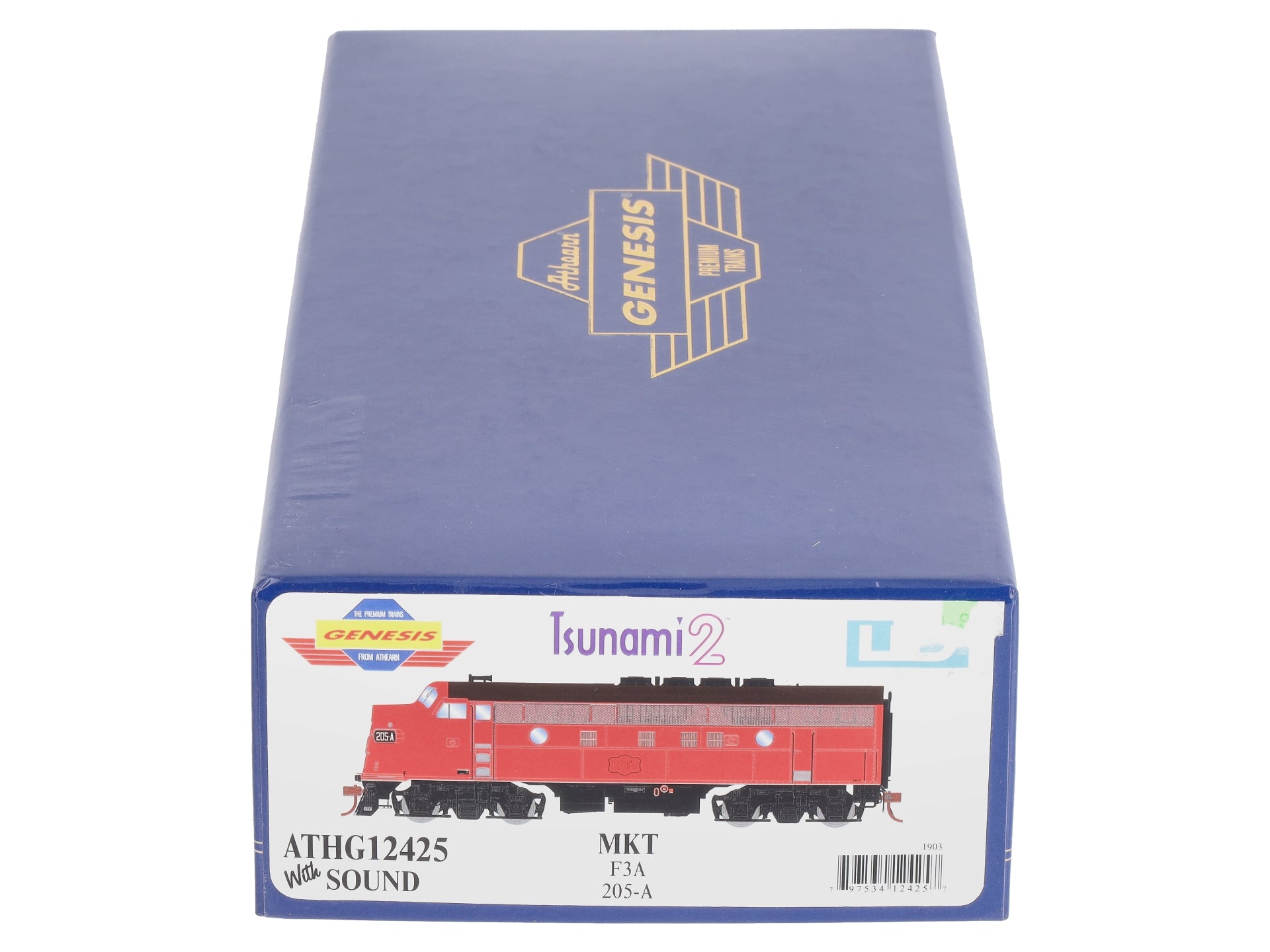 Athearn G12425 HO MKT F3A Phase II Diesel Locomotive w/DCC & Sound #205A