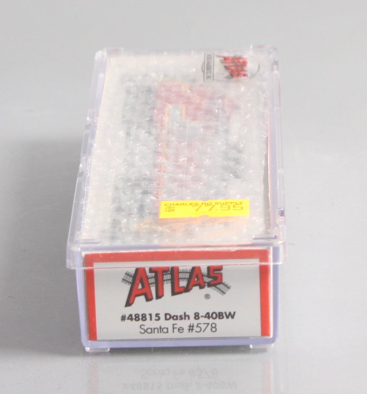 Atlas 48815 N Scale Santa Fe GE Dash 8-40BW Diesel Locomotive #578