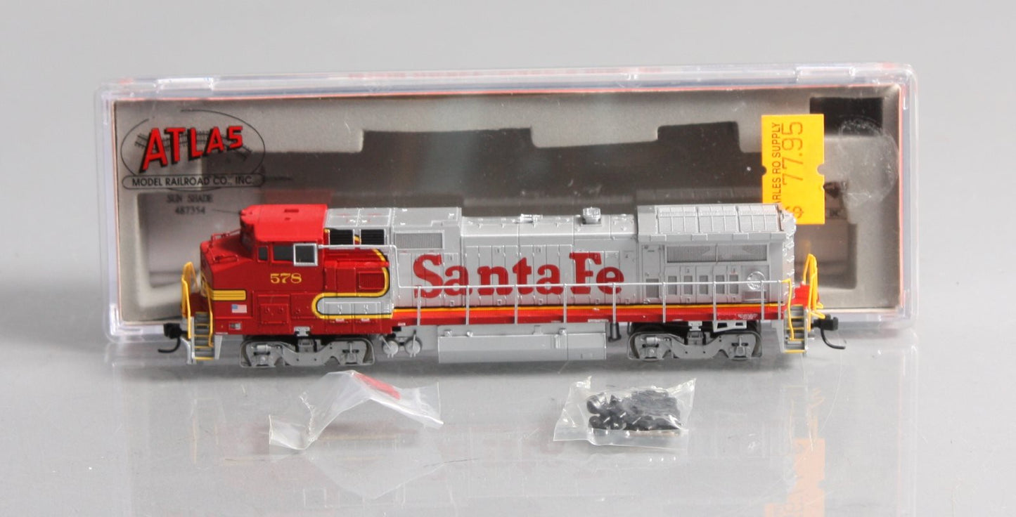Atlas 48815 N Scale Santa Fe GE Dash 8-40BW Diesel Locomotive #578