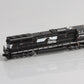 Kato 176-7502 NS SD70M Black w/White Face Diesel Locomotive #2599