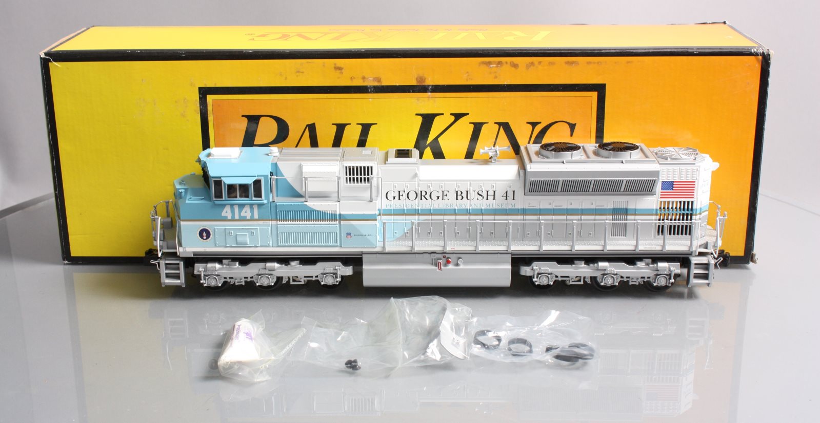 MTH 30-2947-1 George Bush SD70ACe Imperial Diesel Engine w/PS2 #4141