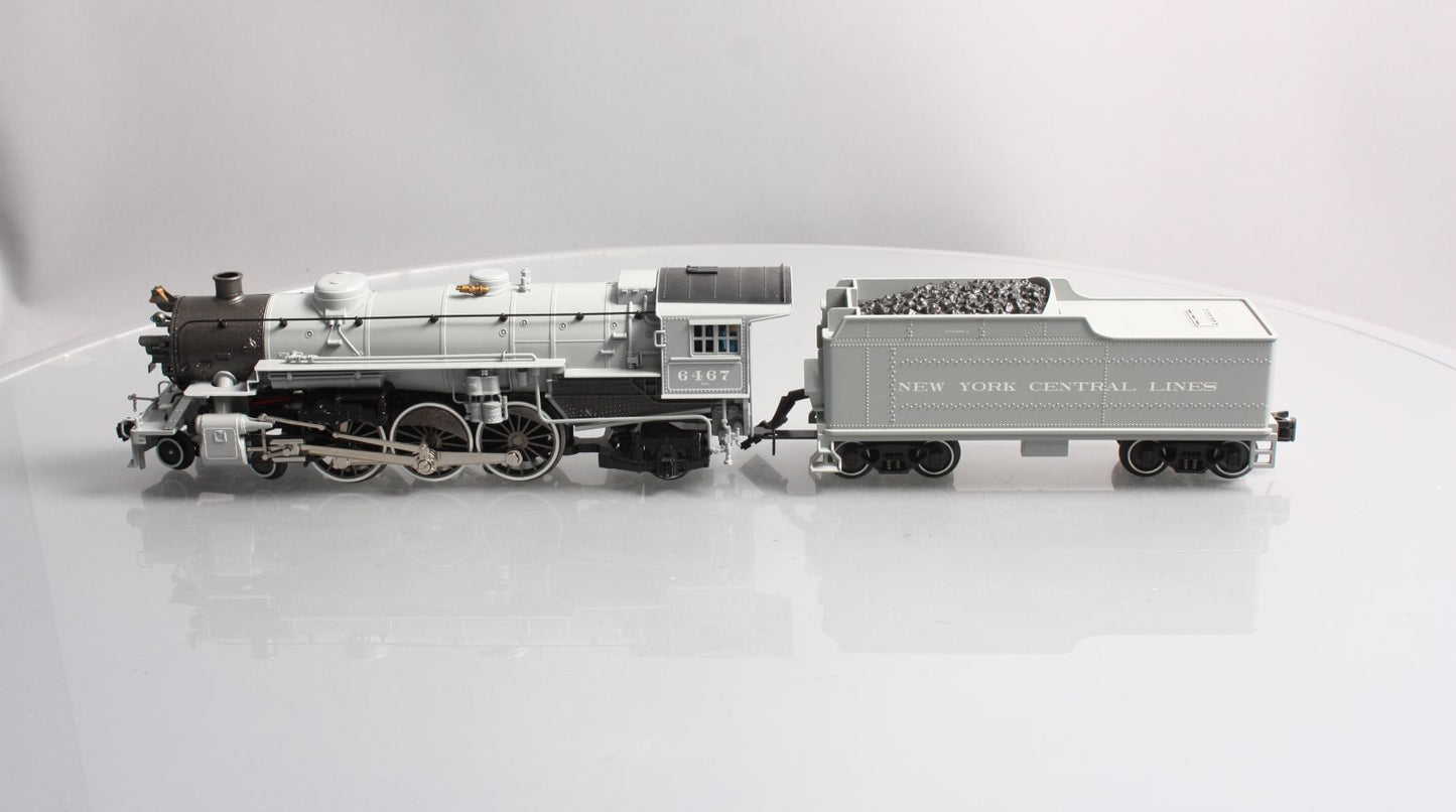 Williams 40801 O Gauge New York Central 4-6-2 Pacific w/Whistle & Bell #6467