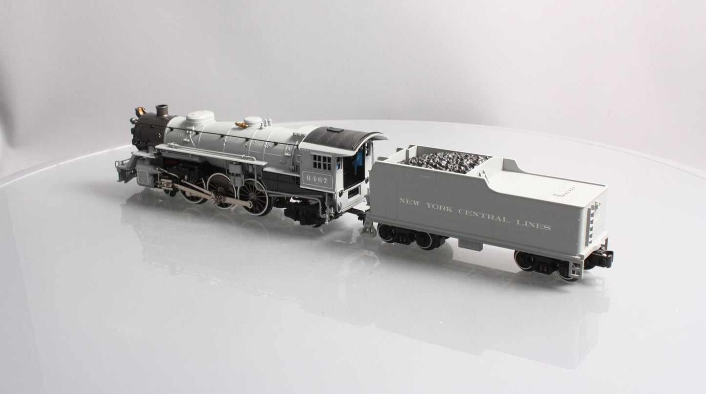 Williams 40801 O Gauge New York Central 4-6-2 Pacific w/Whistle & Bell #6467