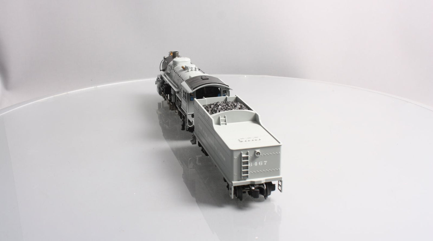 Williams 40801 O Gauge New York Central 4-6-2 Pacific w/Whistle & Bell #6467