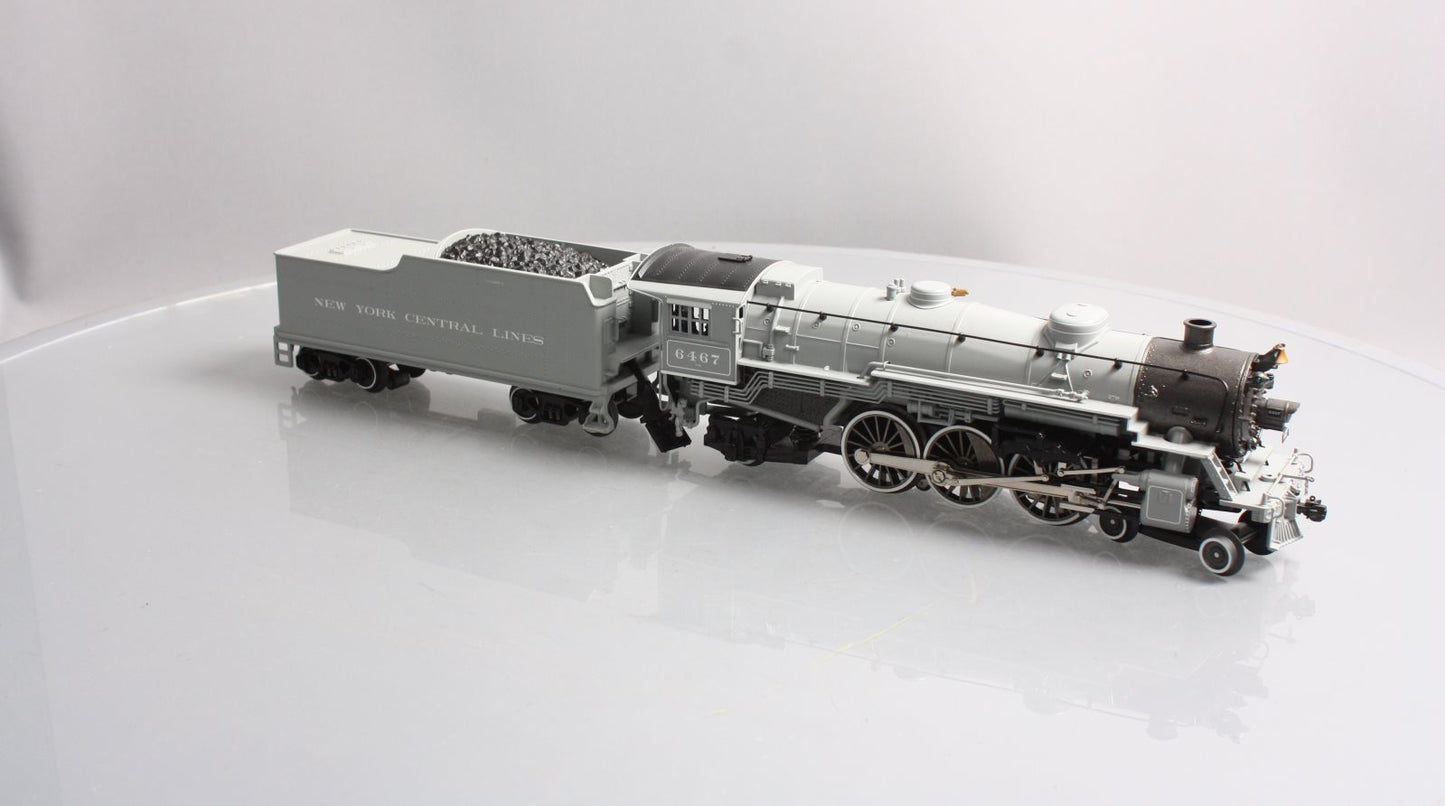 Williams 40801 O Gauge New York Central 4-6-2 Pacific w/Whistle & Bell #6467