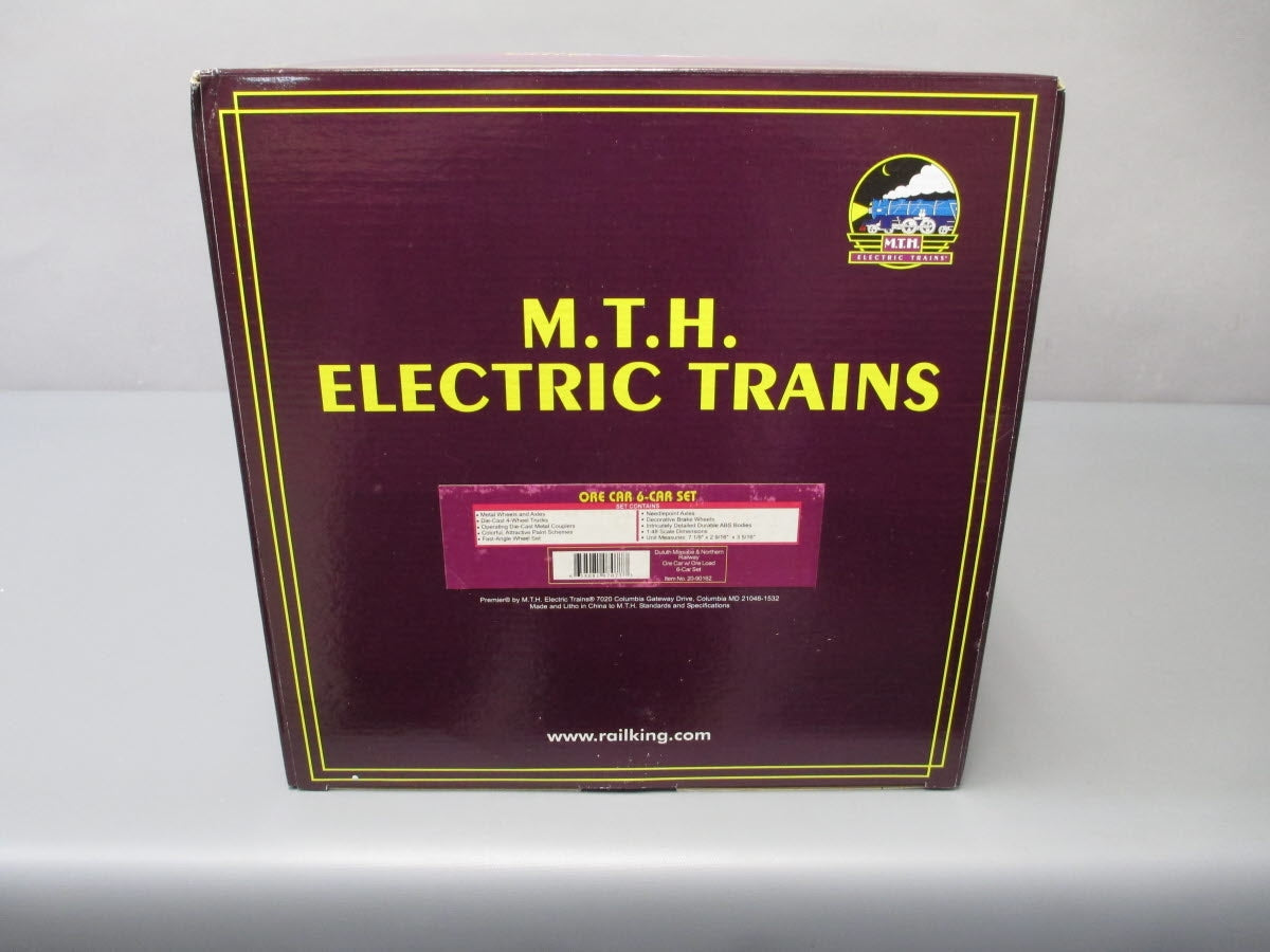 MTH 20-90162 O Duluth Missabe & Northern Premier Ore Car Set (Set of 6) NIB