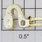 Lionel 8240-75 Left Hand Docksider Gold Linkage