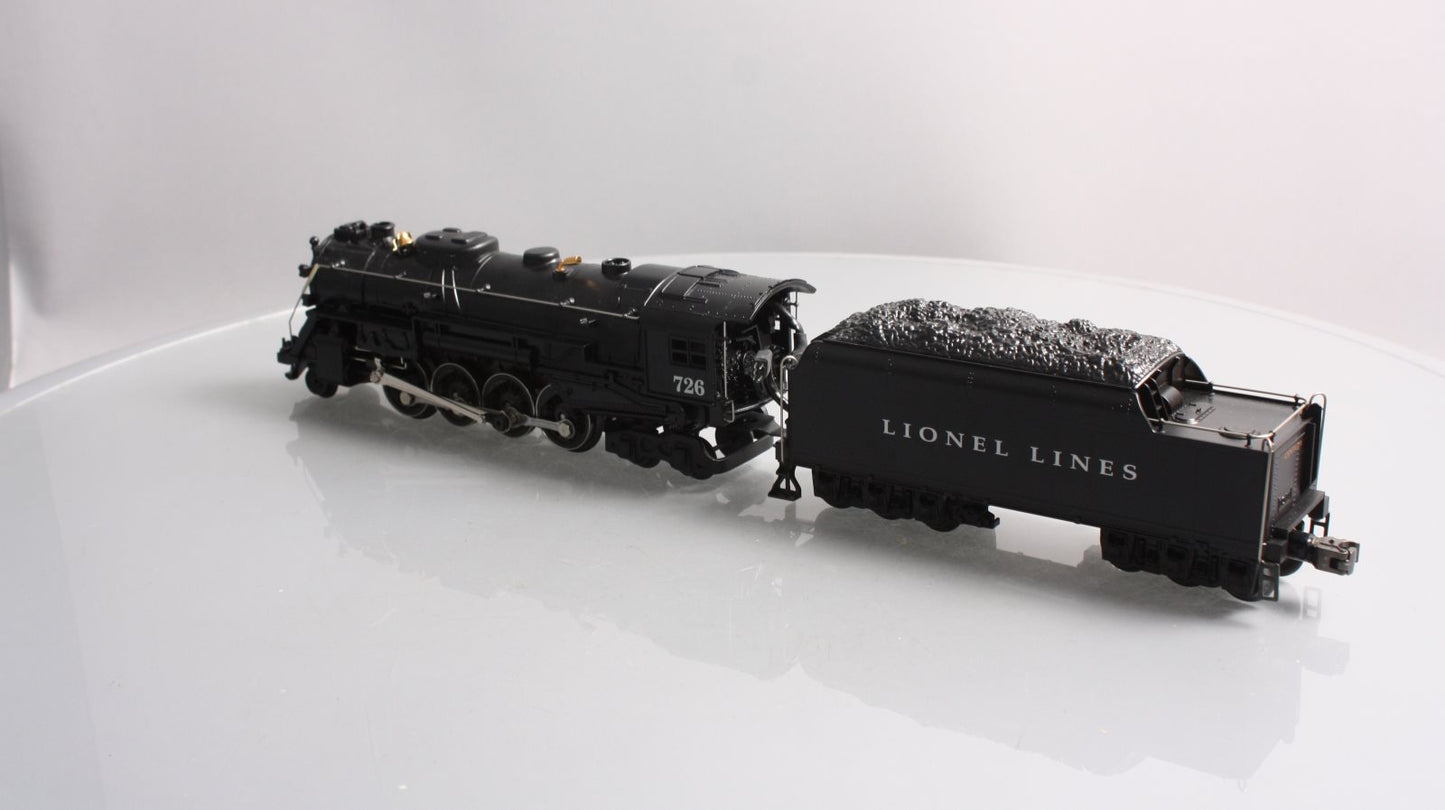Lionel 6-18053 O Gauge Century Club Berkshire 2-8-4 Steam Loco & Tender #726 LN/Box