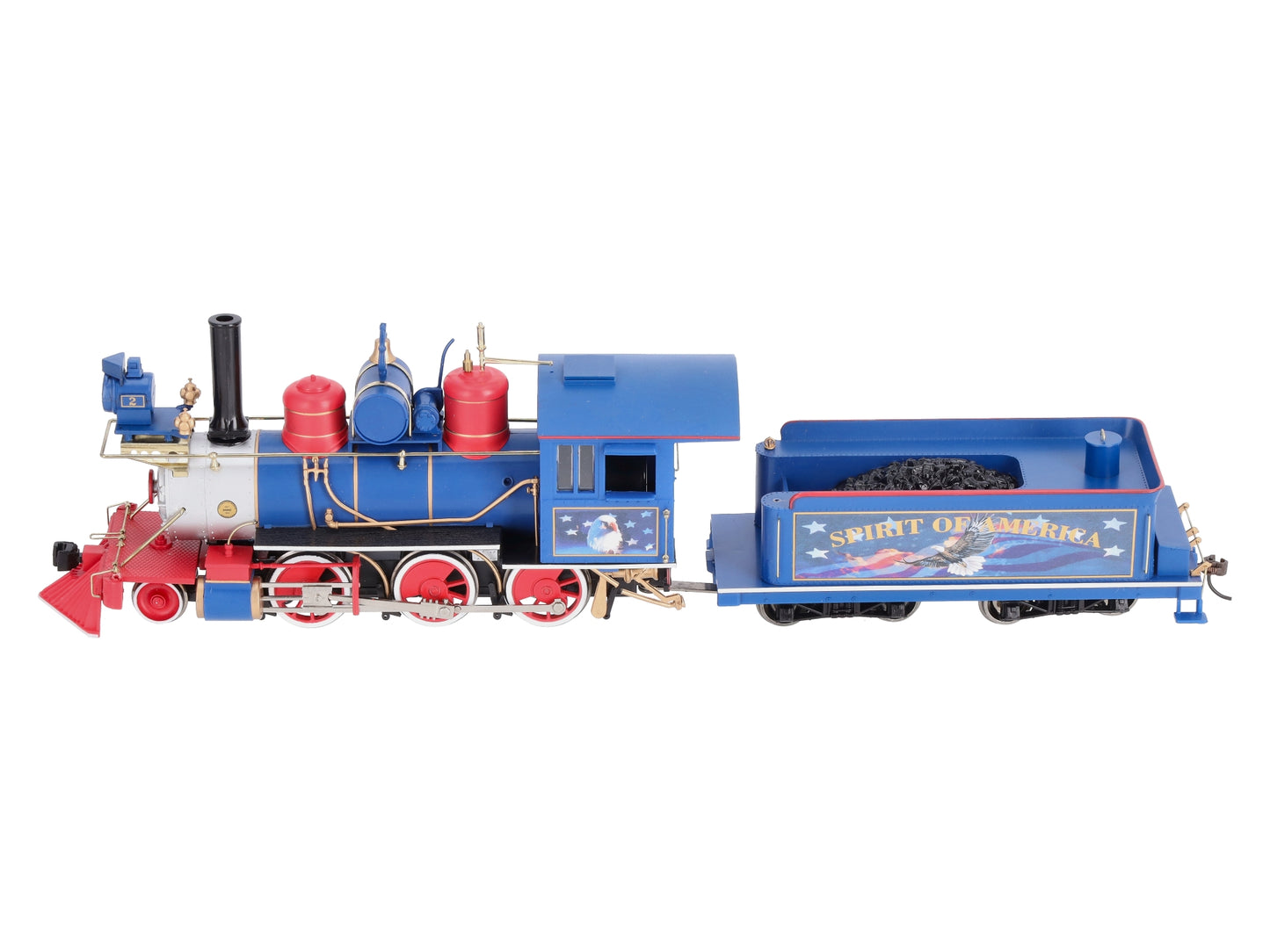 Bachmann 79651 On30 Spirit of America Steam Locomotive & Tender NEW