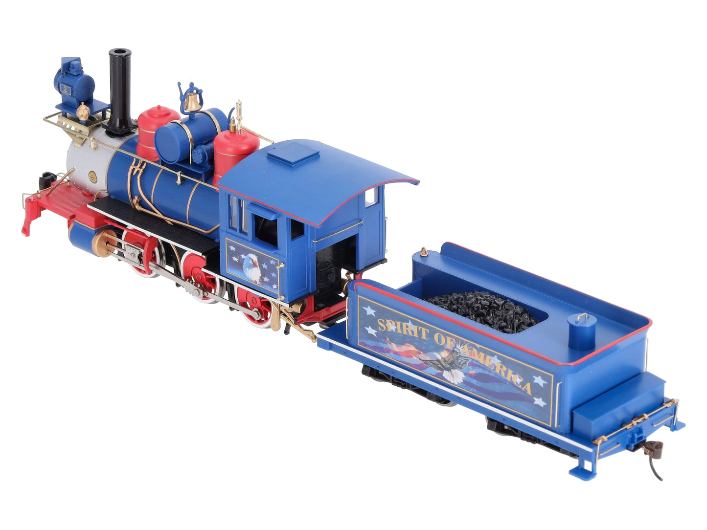 Bachmann 79651 On30 Spirit of America Steam Locomotive & Tender NEW