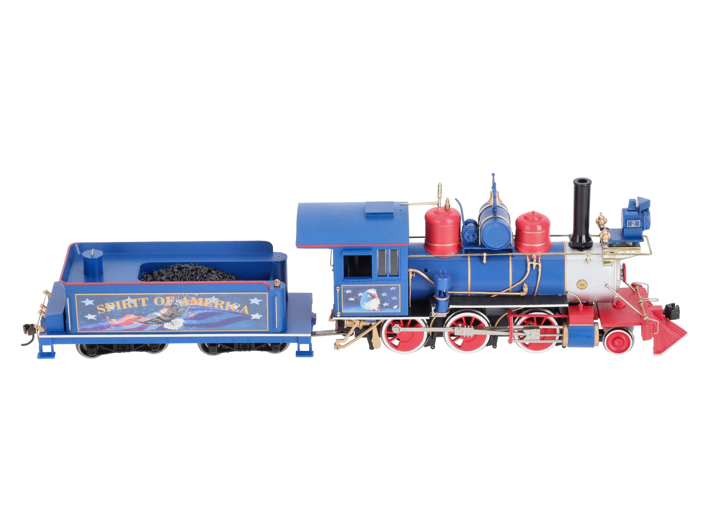Bachmann 79651 On30 Spirit of America Steam Locomotive & Tender NEW