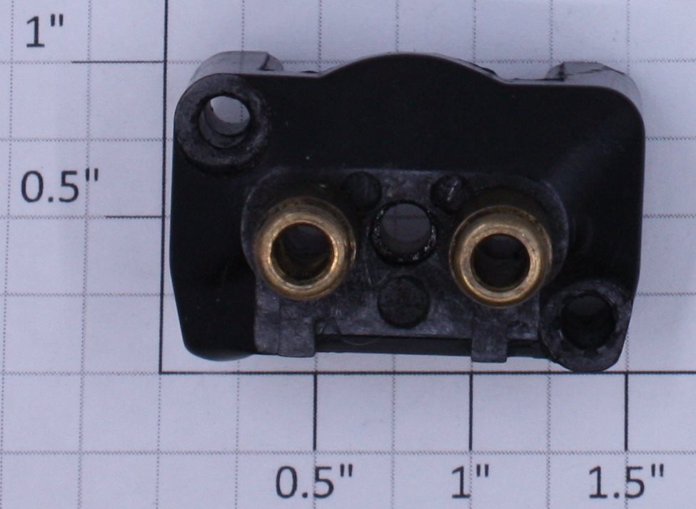 American Flyer XA9565A S Brush Plate Bracket Assembly - Coil Spring Brush Type