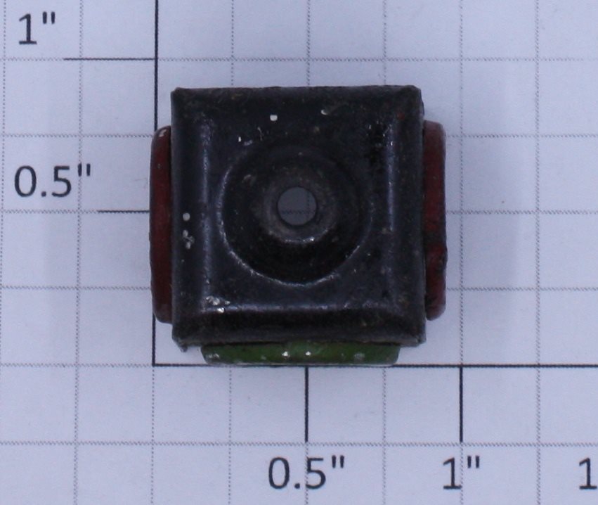 Lionel 210-10BRM Black Switch Lantern Hood Missing Rims