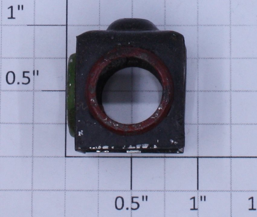 Lionel 210-10BRM Black Switch Lantern Hood Missing Rims