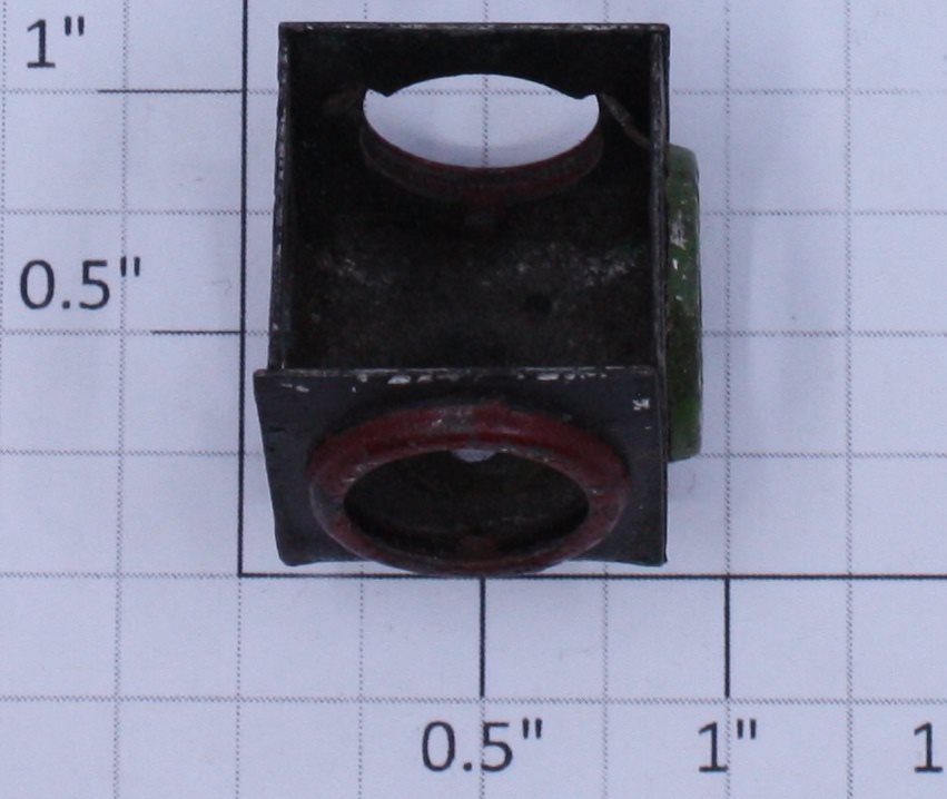 Lionel 210-10BRM Black Switch Lantern Hood Missing Rims