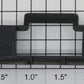 Lionel 627-122 2-Step Black Plastic Pilot