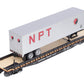Lionel 6-84871 O Northern Pacific 50' Flatcar PS-4 with 40' Trailer #65126