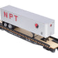 Lionel 6-84871 O Northern Pacific 50' Flatcar PS-4 with 40' Trailer #65126
