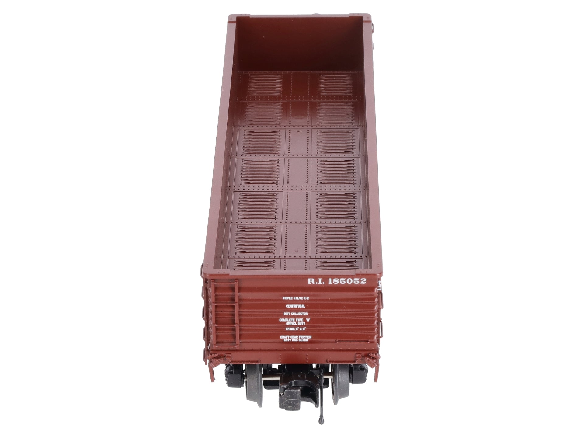 MTH 20-98087 Rock Island 50 Ton Drop Bottom Gondola #185097
