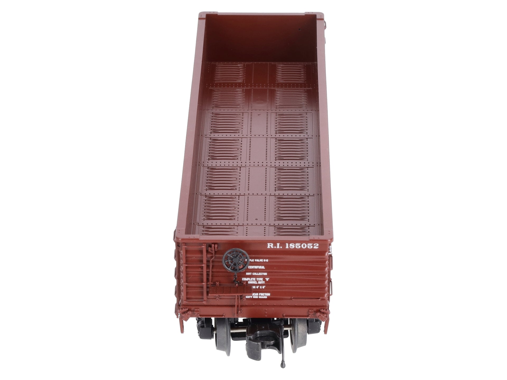 MTH 20-98087 Rock Island 50 Ton Drop Bottom Gondola #185097