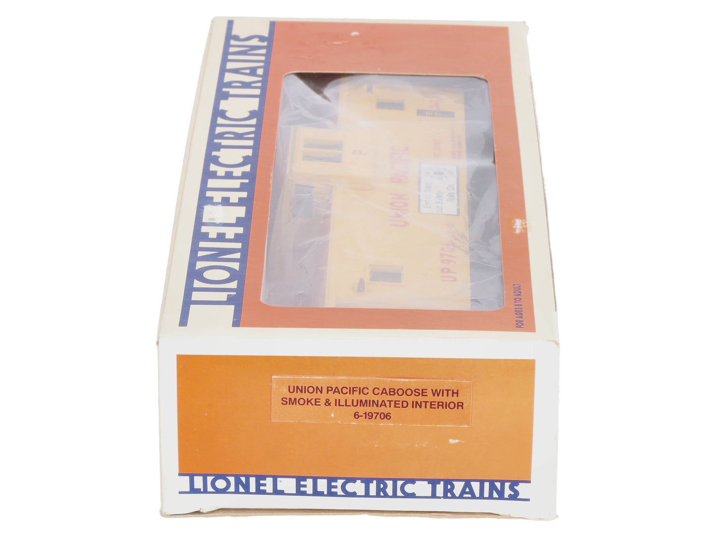 Lionel 6-19706 O Union Pacific Extended Vision Smoking Illuminated Caboose #9706 LN/Box