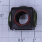 Lionel 210-10BR Black Switch Lantern Hood With Rims only