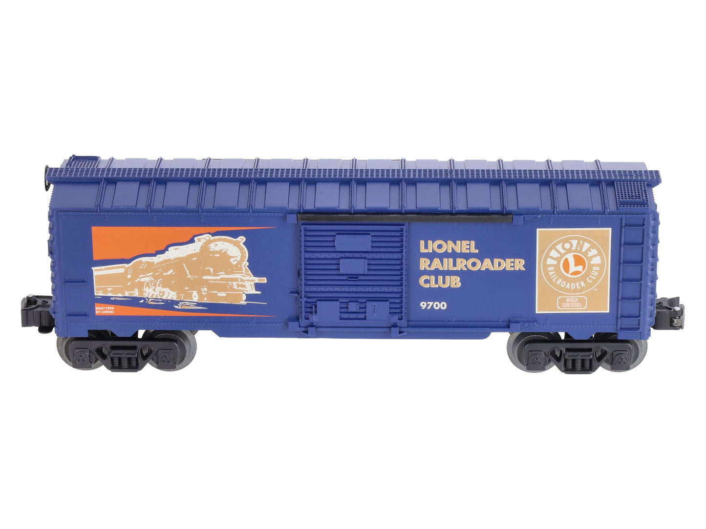 Lionel 6-19978 Lionel RR Club LRRC Gold Member Boxcar and Buttons LN/Box