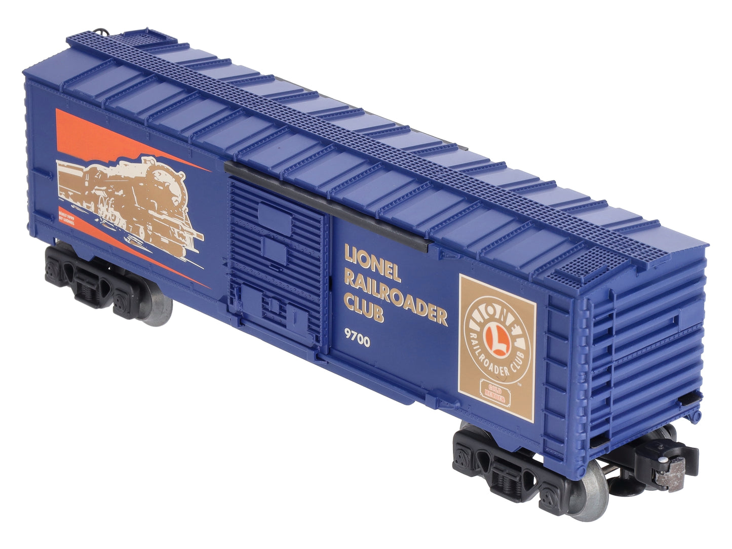 Lionel 6-19978 Lionel RR Club LRRC Gold Member Boxcar and Buttons LN/Box