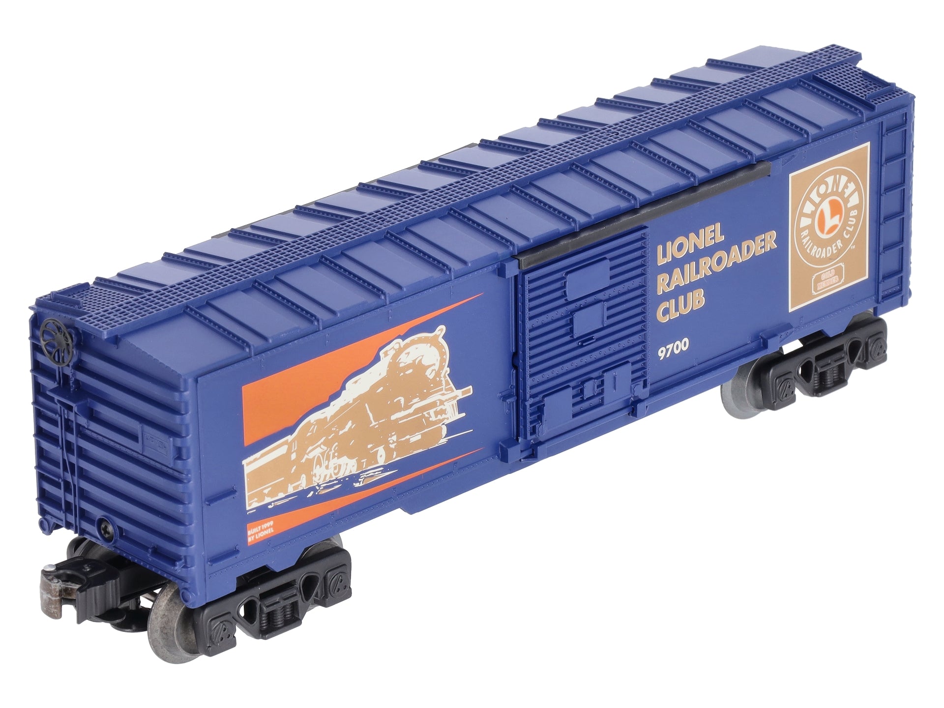 Lionel 6-19978 Lionel RR Club LRRC Gold Member Boxcar and Buttons LN/Box