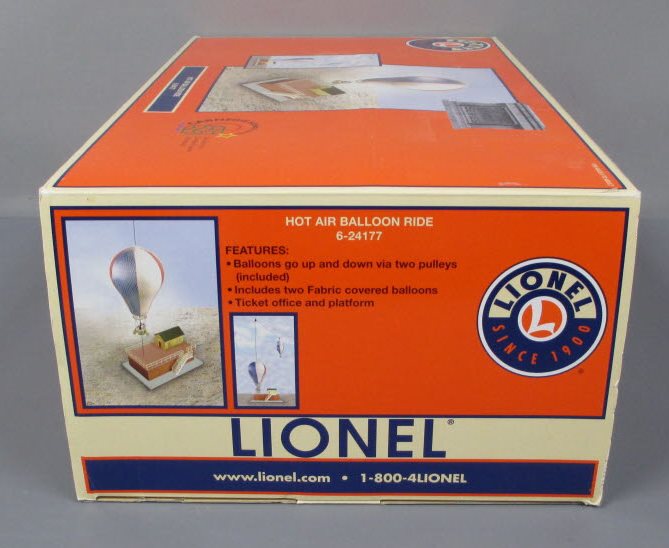 Lionel 6-24177 O Gauge Hot Air Balloon Ride LN/Box