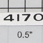 Lionel 3674-1 "3674" Name Plate with Holes-No Adhesive