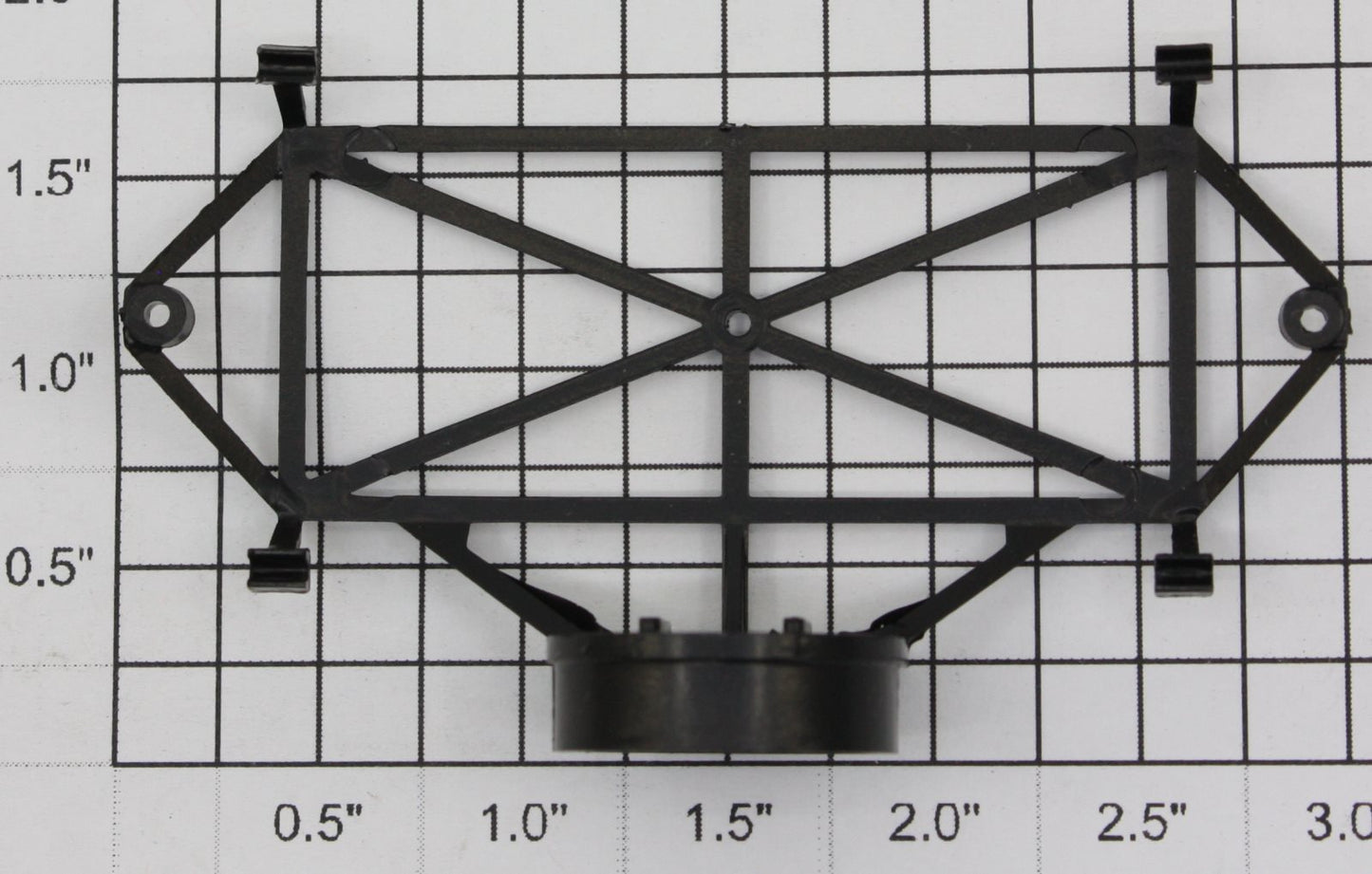Lionel 3540-3 Black Radar Screen Holder Bracket