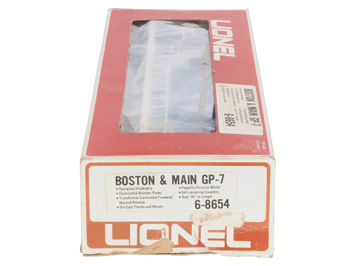 Lionel 6-8654 O Gauge Boston & Maine GP-9 Powered Diesel Locomotive #8654 NIB